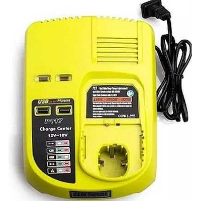 TopTechnology Ryobi 12V–18V Li-Ion / Ni-MH / Ni-Cd + 2× USB 5V 2.1A - neoriginální – Hledejceny.cz