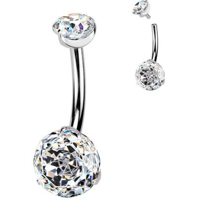 Steel Edge Piercing do pupíku z titanu SETIN62