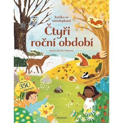 Knížka se samolepkami Čtyři roční období Joli Hannah