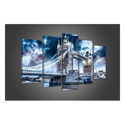 Obraz na plátne viacdielny - OB3378 - Tower Bridge Londýn 100cm x 60cm - S17