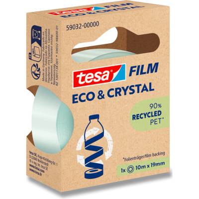 Tesa Eco & Crystal samolepicí páska transparentní, 19 mm x 10 m – Hledejceny.cz