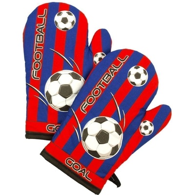 Chňapka kuchynská, Futbal, červeno-modrá