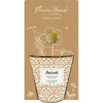 Darčekový set - Grow kit - zmes na pestovanie byliniek - Blossombs - 1 ks
