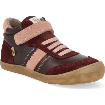 Koel Barefoot dětské zateplené boty Daniel 3.0 Tex Wool Felt Bordo vínové – Hledejceny.cz