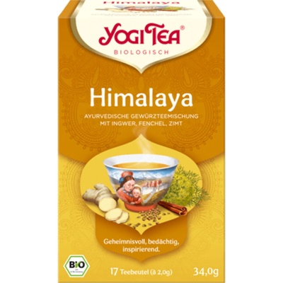 Yogi Tea Bio Ajurvédsky čaj Himalaya 17 ks