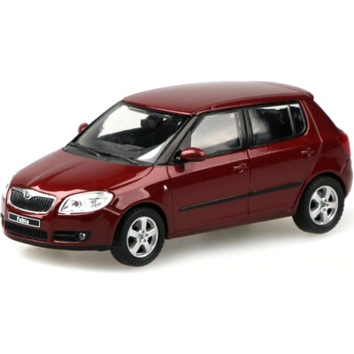 Abrex škoda Fabia II 2006 Šedá Anthracite Metalíza 1:43
