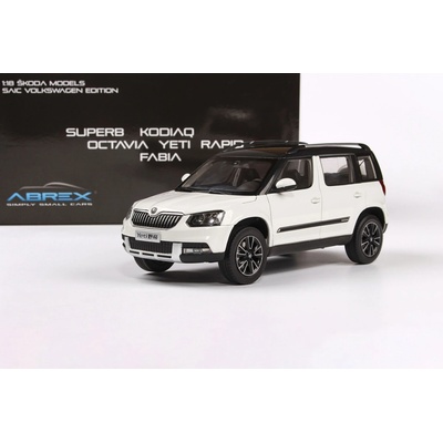 ABREX Škoda Yeti FL Outdoor 2013 Bílá 1:18