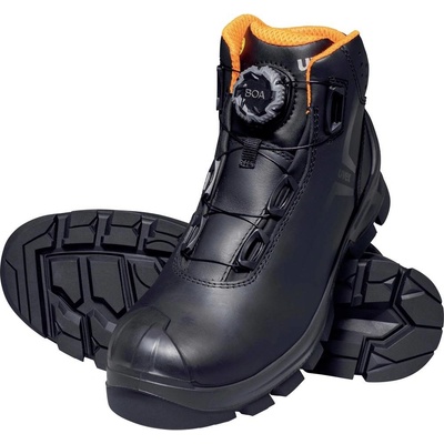 Uvex 6532 MACSOLE BOA S3L FO HI HRO SC SR obuv Čierna-Oranžová