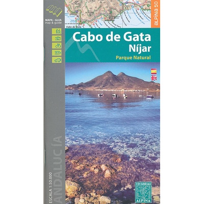 Editorial Alpina mapa Cabo de Gata-Níjar 1:50 t. (Andalusie)