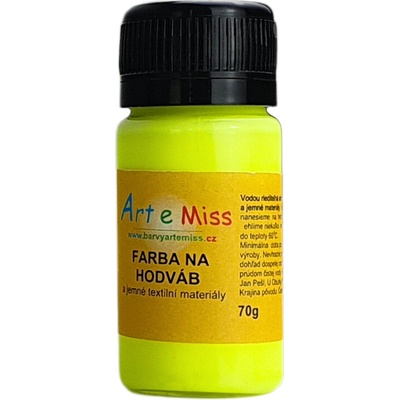 Artemiss Farba na hodváb 71 neón žltá 250 g
