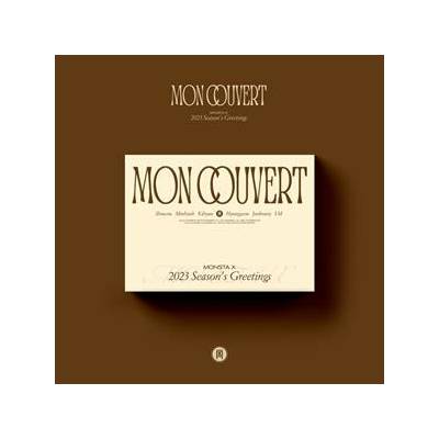 Monsta X Season's Greetings Mon Couvert DVD 2023