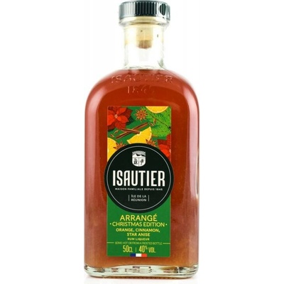 Sautier Arrange Christmas Edition Rum Liqueur 40% 0,5 l (holá láhev)