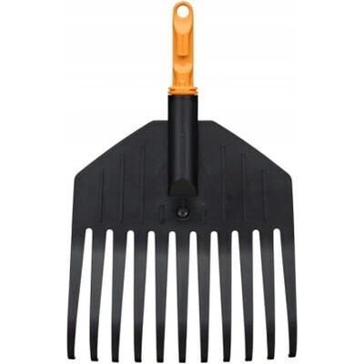 FISKARS Hlavice hrábě na listí trávy zahradní plastová 22 cm OneClick