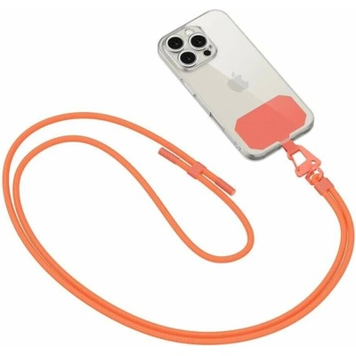 Šňůrka na krk Tech Protect C5S Rope crossbody popruh neonově oranžový