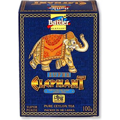 Battler Pekoe Elephant cejlónsky čierny čaj Super Pekoe, 100 g