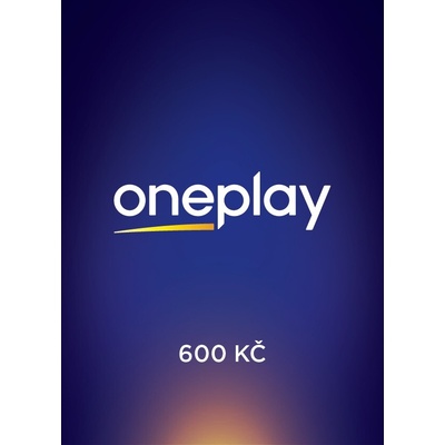 Předplacená digitální karta TV Nova - Oneplay 600 Kč (online kód)