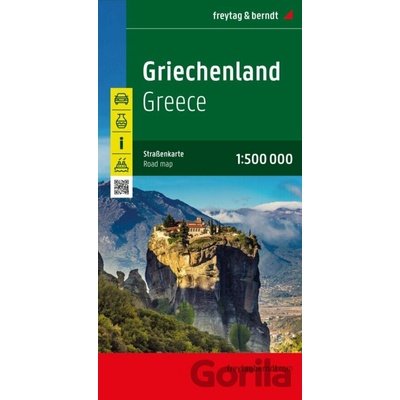 Greece Road Map 1:500,000