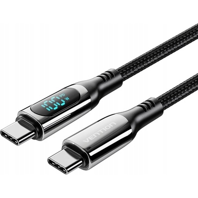 Vention TAYBAV USB 2.0 C-C 100 W 5A, 1,2m, černý