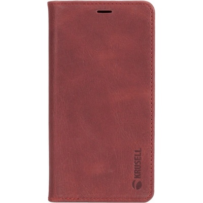 Krusell Sunne 4 Card FolioWallet Apple iPhone XS Max vintage červené – Hledejceny.cz
