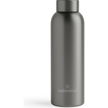 Waterdrop termo nerezová fľaša metalická 600 ml Antracitová matná