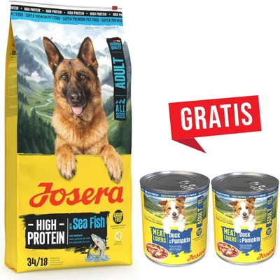 Josera High Protein Adult Sea Fish 12,5 kg