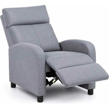 LuxuryForm DESIGN Televízne kreslo RUFO s polohovaním sivé