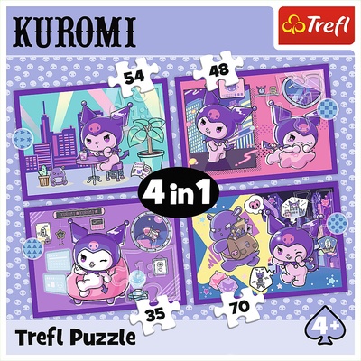 TREFL Den s Kuromi 4v1 35,48,54,70 dílků