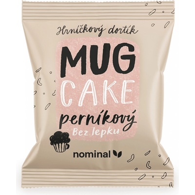 NOMINAL Hrnčekový koláčik MUG CAKE Perníkový bez lepku 60 g