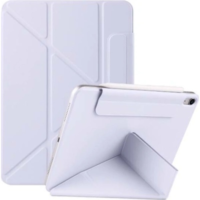 AppleKing magnetické pouzdro s origami stojánkem pro iPad 10,9" (2022) / 11" (2025) - fialové