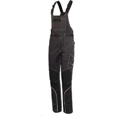 Industrial Starter monterkové kalhoty ISSA 8835B Stretch EXTREME s laclem antracitově šedé