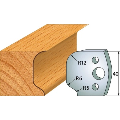 IGM profil 048 - pár omezovačů 40x4mm SP