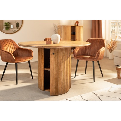 LuxD Raghuvir 120 cm hnedé mango
