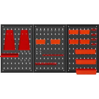 Kraft&Dele KD11898 dílenská stěna na nářadí 120x60 cm plechová s příslušenstvím – Hledejceny.cz