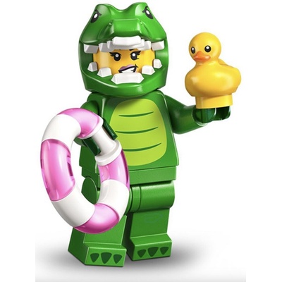 LEGO® Minifigures 71051 28. série - zvířata Kostým Krokodýl