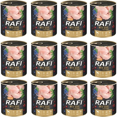 Dolina Noteci Rafi s křepelkou 12 x 800 g