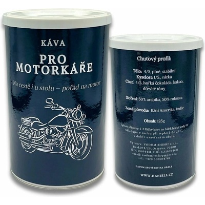 Haniell Dárková káva Pro motorkáře 125 g