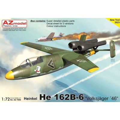 AZmodel Heinkel He 162 B-6 Volksjäger 46 1:72