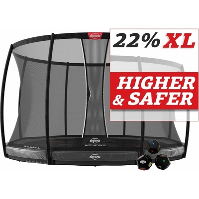 Berg Elite InGround 430 cm Levels + ochranná síť Deluxe