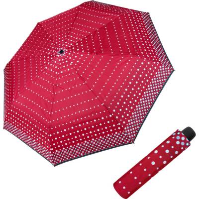Derby Hit Mini Dots dámský skládací deštník red