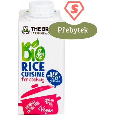 The Bridge Bio Rýžová alternativa smetany na vaření 7% 200 ml – Hledejceny.cz