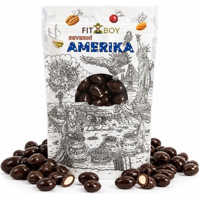 FITBOY Kešu v hořké čokoládě 500 g