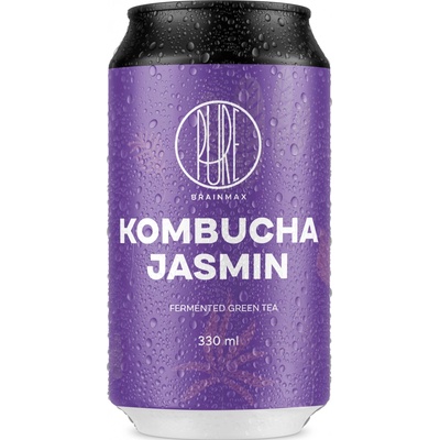 BrainMax Pure Kombucha jasmín 330 ml