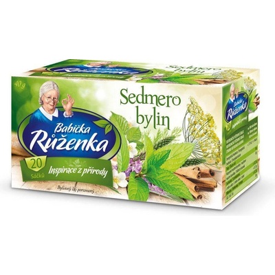 Babička Růženka čaj 7 bylin 40 g