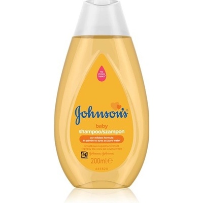 Johnson's Baby Wash and Bath extra jemný šampón pre deti od narodenia 200 ml