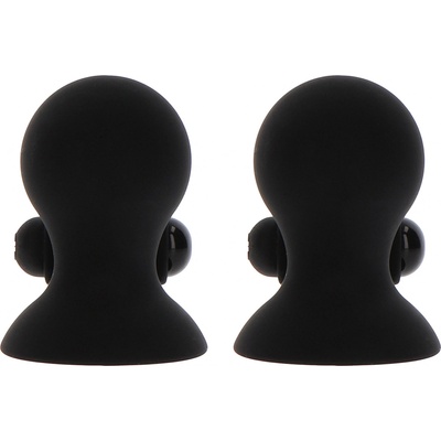 Taboom Vibrating Nipple Suckers Black