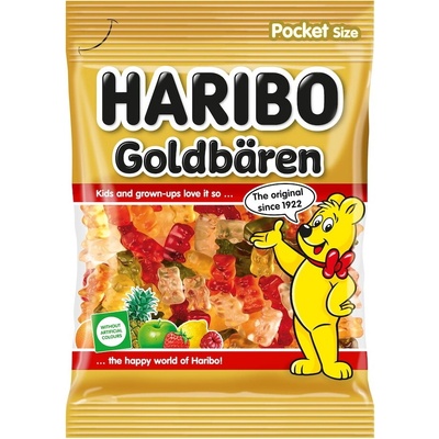 Haribo Goldbären želé medvedíky s ovocnými príchuťami 200 g