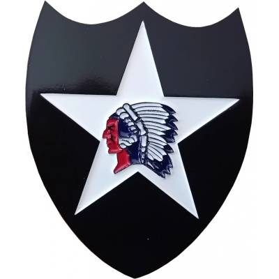 Fostex Kovové 3D logo 2ND infantry division