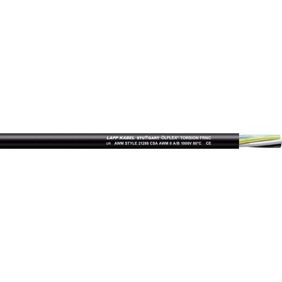Lapp TORSION FRNC 1150373/100 riadiaci kábel 12 G 1 mm² 100m čierna