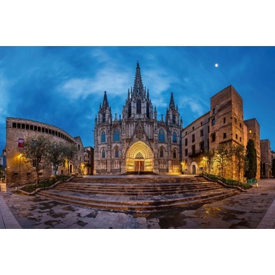 Dimex MS-5-0993 Vliesová fototapeta Gotická čtvrť v Barceloně rozměry 375 x 250 cm