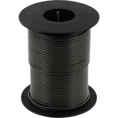 econ connect KL025SW50 lanko 1 x 0.25 mm² čierna 50 m